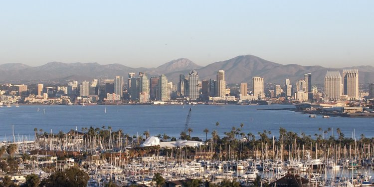 San Diego View from Point Loma