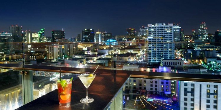 Best rooftop bars San Diego