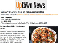 Uptown News Article on Isola